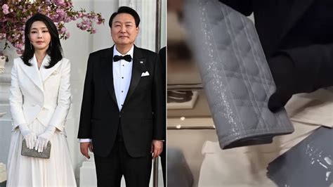 kim keon hee dior|south korea Dior bag scandal.